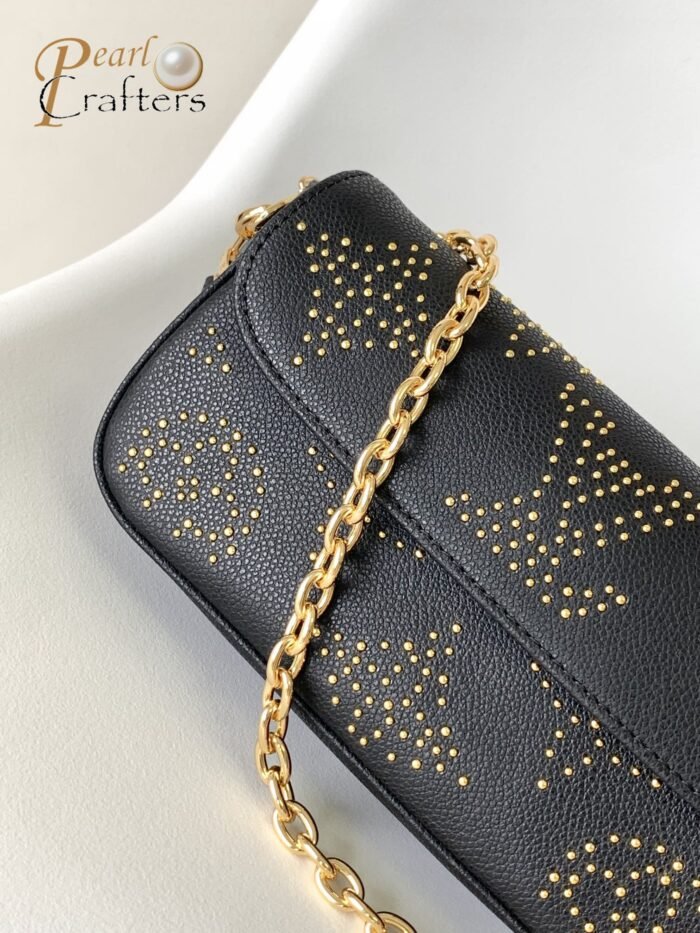 Louis Vuitton 10A Handbag Shoulder Bag Top Mirror Quality Version Wallet on Chain Ivy M82653 - Image 5
