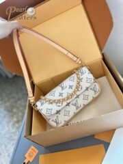 Louis Vuitton LV Denim Ivy Shoulder Bag Handbag