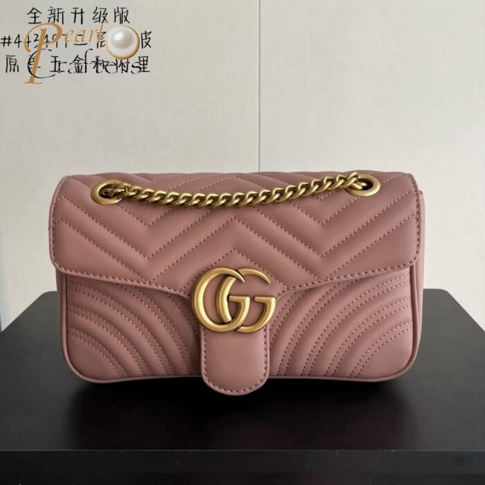 ⁦Gucci GG Marmont Small & Mini Shoulder Bag 443497⁩ - الصورة ⁦5⁩
