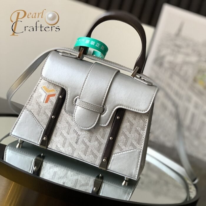 ⁦Goyard Saïgon Structuré Mini Bag Shoulder Bag Handbag（10a mirror version）⁩ - الصورة ⁦3⁩
