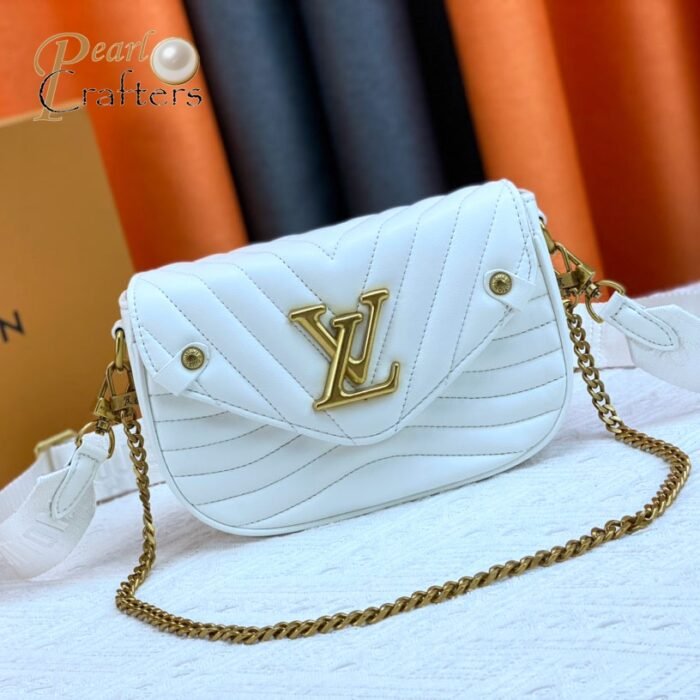 ⁦Louis Vuitton LV NEW WAVE Multi Pochette Shoulder Bag Strap Handbag⁩ - الصورة ⁦13⁩
