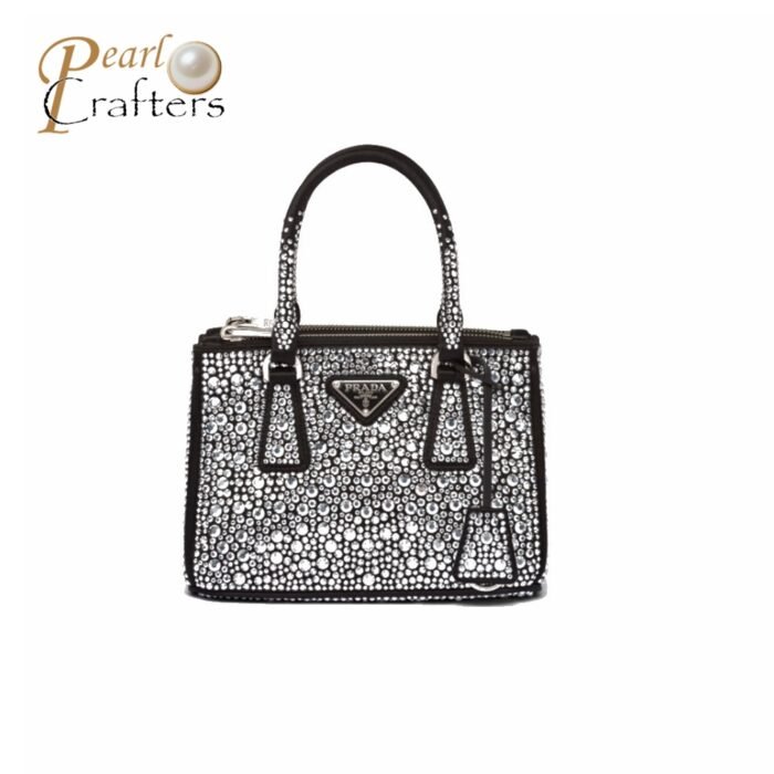 ⁦Prada Galleria Anti Crystal Mini Handbag Shoulder Bag⁩ - الصورة ⁦1⁩