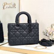 Dior Lady D-sire My Abcdior Horizontal Tote Bag Middle Shoulder Bag Handbag