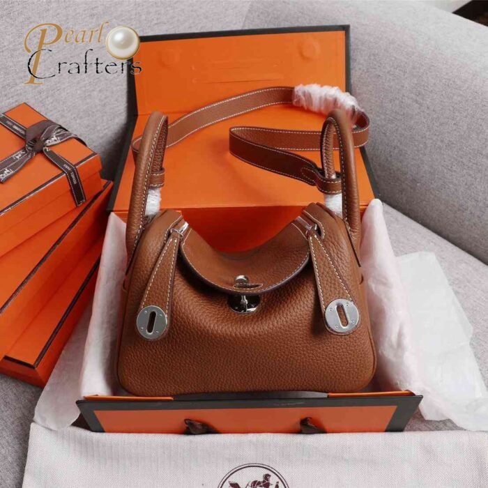 ⁦Hermes Lindy Bag Hanbag Shoulder Bag⁩ - الصورة ⁦5⁩