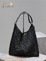 Saint Laurent 10A Handbag Shoulder Bag Top Mirror Quality Version OXALIS Woven Shoulder Bag - Image 7