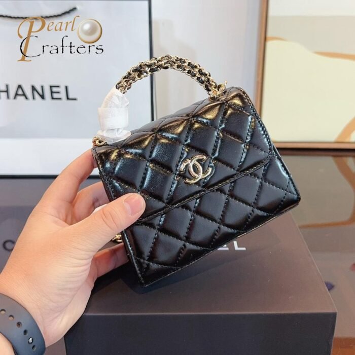 Chanel WOC handle Kelly small waist bag 15cm - Image 10