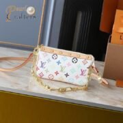 Louis Vuitton LV Takashi Murakami Pochette Accessories Mahjong Bag Shoulder Bag M13440 - Image 4