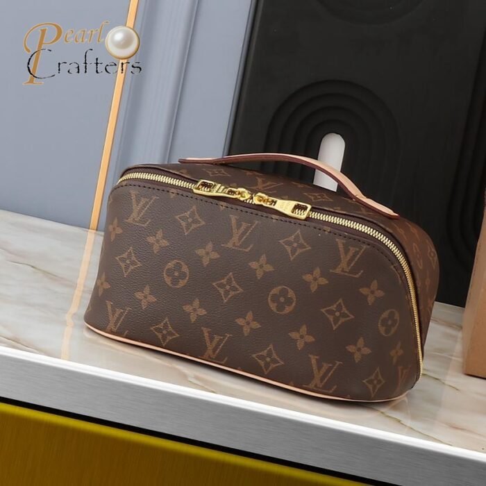 Louis Vuitton LV Toiletry Bag 2 Compartments Sd Tote Cosmetic Bag  M11750  M11508 - Image 2