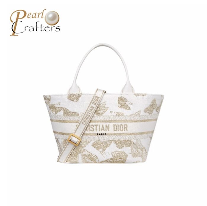 ⁦DIOR Gradient Butterflies Embroidered Handbag⁩ - الصورة ⁦1⁩