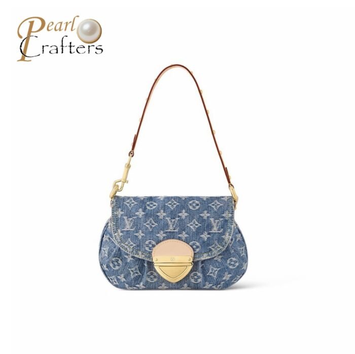 Louis Vuitton LV Sunset Denim Handbag Shoulder Bag - Image 1