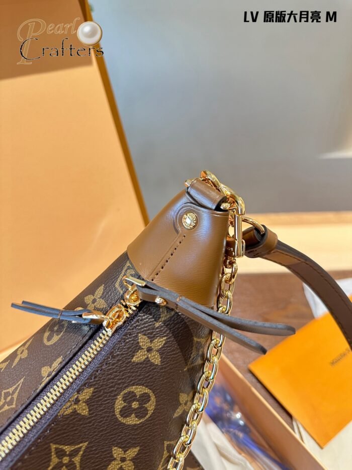 ⁦Louis Vuitton M46311 Hobo Loop Shoulder Bag Handbag⁩ - الصورة ⁦7⁩