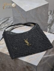 Saint Laurent 10A Handbag Shoulder Bag Top Mirror Quality Version OXALIS Woven Shoulder Bag - Image 8