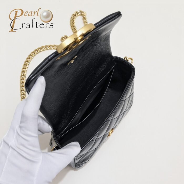 ⁦Chanel 23p Square Bag Shoulder Bag Handbag⁩ - الصورة ⁦8⁩