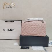Chanel leather caviar CF series diamond bag - Image 3