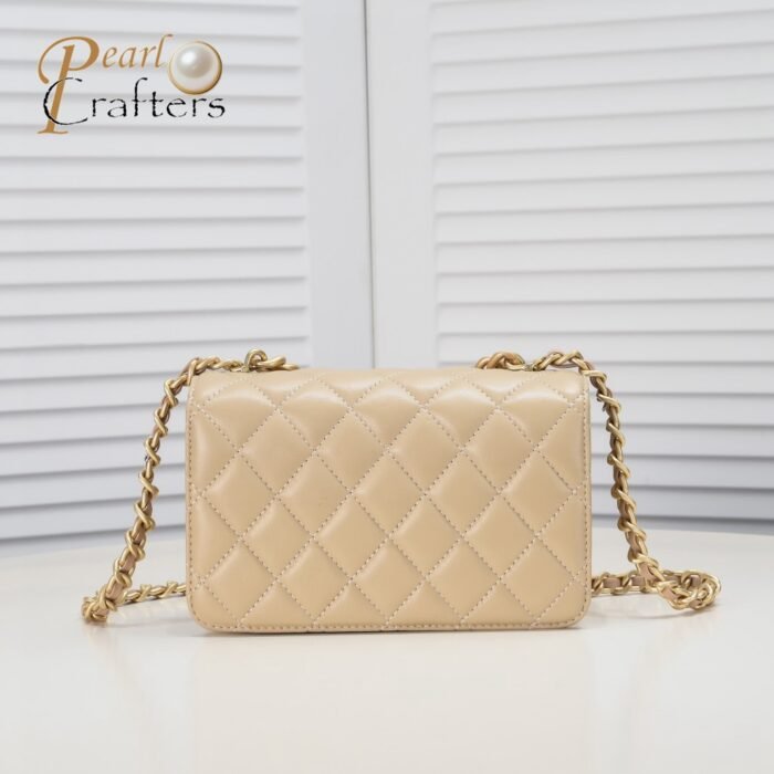 Chanel Soft Sheepskin Chain  Shoulder Bag Handbag - Image 3