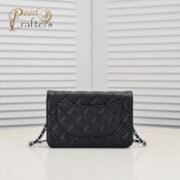 Chanel Woc Caviar Classic Silver Hardware Shoulder Bag Handbag - Image 2
