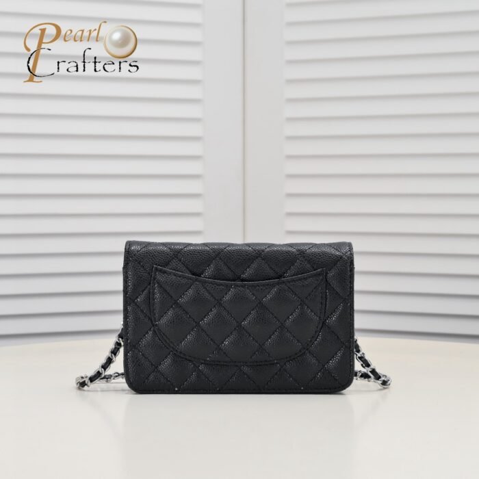 Chanel Woc Caviar Classic Silver Hardware Shoulder Bag Handbag - Image 2