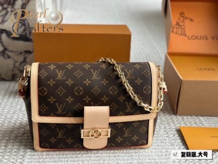 Louis Vuitton Dauphine Soft Shoulder Bag Handbag