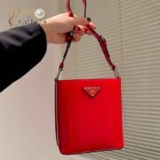 Prada Smooth Bucket Shoulder Bag - Image 6