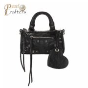 Balenciaga Le Cagole Leather Duffle Bag