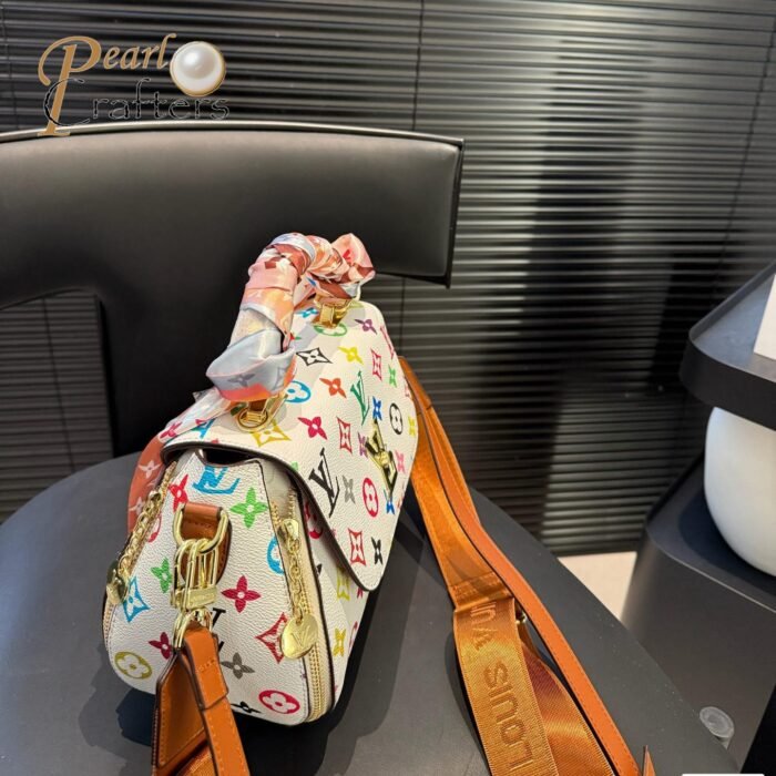 ⁦Louis Vuitton LV Takashi Murakami Handbag Shoulder Bag 41112⁩ - الصورة ⁦4⁩