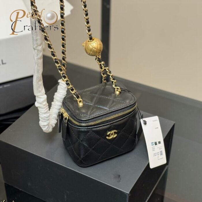 Chanel Small Golden Globe with Mirror Box Bag Crossbody Bag - Image 5
