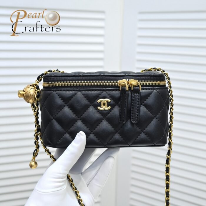⁦Chanel  Golden·Ball Makeup Box Bag  Shoulder Bag Handbag⁩ - الصورة ⁦5⁩
