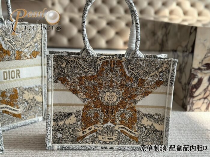 Dior Book Tote Bag Handbag - Image 7