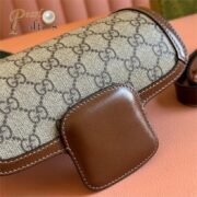 ⁦GUCCI 1955 Horsebit Shoulder Bag Mini Handbag 10A Mirror Quality Version⁩ - الصورة ⁦9⁩