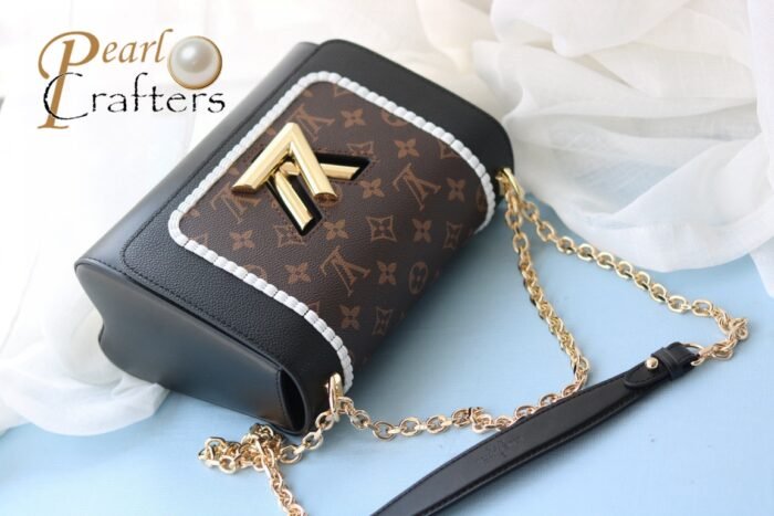 Louis Vuitton LV Twist Monogram Canvas Tote Shoulder Crossbody Bag - Image 2