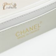 ⁦Chanel Woc 3 Colour Metallic Mixed Strap Shoulder Bag Handbag⁩ - الصورة ⁦8⁩