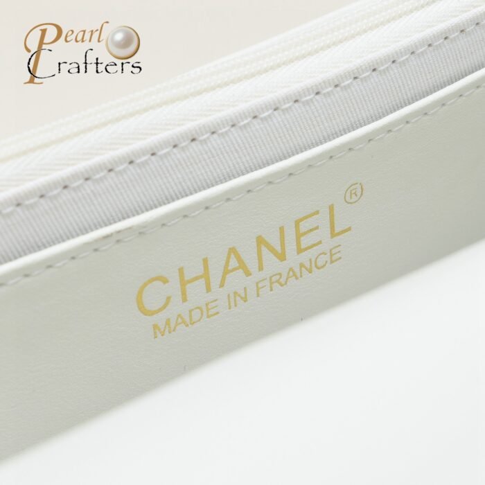 ⁦Chanel Woc 3 Colour Metallic Mixed Strap Shoulder Bag Handbag⁩ - الصورة ⁦8⁩