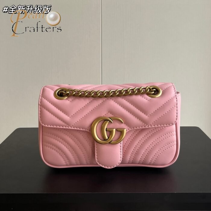 ⁦Gucci GG Marmont Small & Mini Shoulder Bag 443497⁩ - الصورة ⁦13⁩