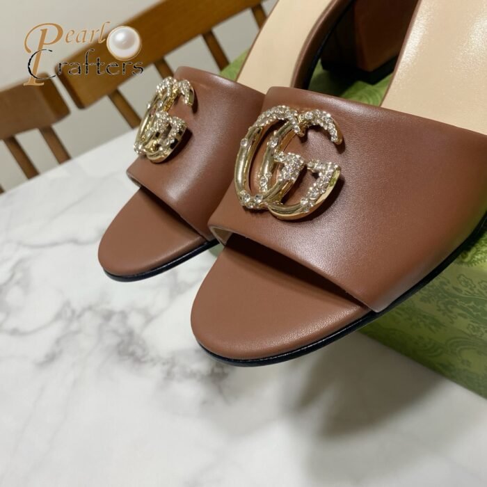 Gucci Slipper Sandals Heels Shoes - Image 8