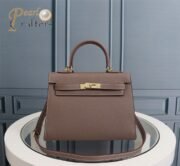 Hermes Kelly Gold Buckle Bag-Epsom Shoulder Bag Handbag - Image 16