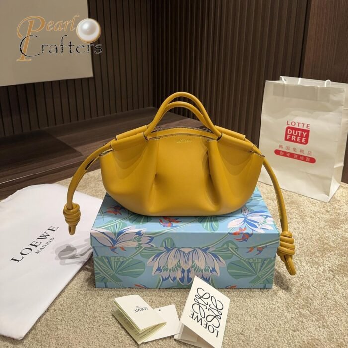 Loewe Shiny Nappa Calfskin Paseo Bag - Image 7