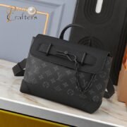 Louis Vuitton LV Steamer Monogram Eclipse Shoulder Crossbody Tote Bag M46953 M24436 - Image 2