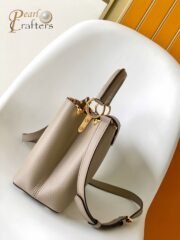 Louis Vuitton 10A Handbag Shoulder Bag Top Mirror Quality Version Capucines M54664 - Image 2