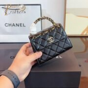 Chanel WOC handle Kelly small waist bag 15cm - Image 8