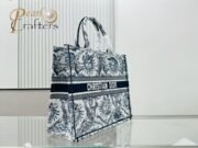 Dior Book Tote Embroider Large Shoulder Bag Handbag - Image 2