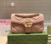 ⁦Gucci GG Marmont Small & Mini Shoulder Bag 443497⁩ - الصورة ⁦26⁩