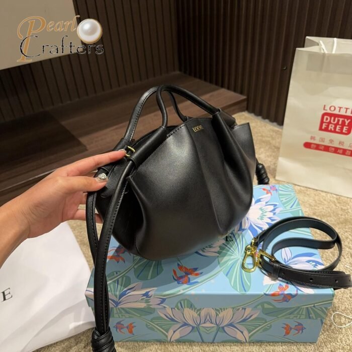 Loewe Shiny Nappa Calfskin Paseo Bag - Image 17