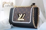 Louis Vuitton LV Twist Monogram Canvas Tote Shoulder Crossbody Bag