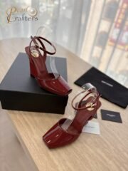 ⁦Saint Laurent YSL Heels Sandals Shoes⁩ - الصورة ⁦7⁩