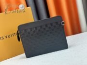 ⁦Louis Vuitton Pochette Jour Monogram Eclipse M82080 Clutch Bag Handbag⁩ - الصورة ⁦4⁩