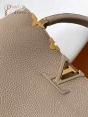 Louis Vuitton 10A Handbag Shoulder Bag Top Mirror Quality Version Capucines M54664 - Image 5