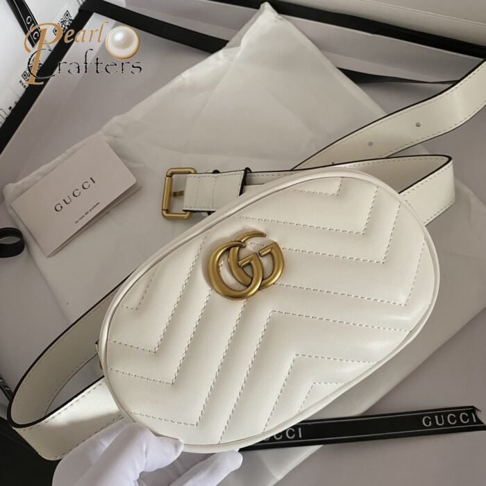 ⁦Gucci GG Marmont Waist Bag Belt Bag⁩ - الصورة ⁦2⁩