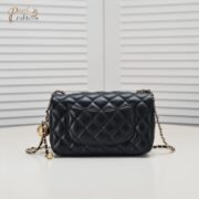Chanel Cross Body Metal Ball Chain Shoulder Bag Handbag - Image 3