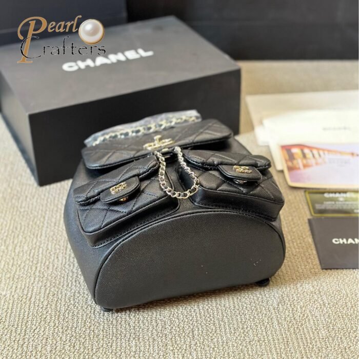 ⁦Chanel  Duma Backpack Caviar calfskin bags⁩ - الصورة ⁦8⁩