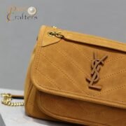 Saint Laurent YSL Tan Suede Medium Niki Shoulder Bag 10A quality 533037 - Image 5